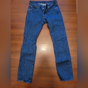 Mens button fly levis